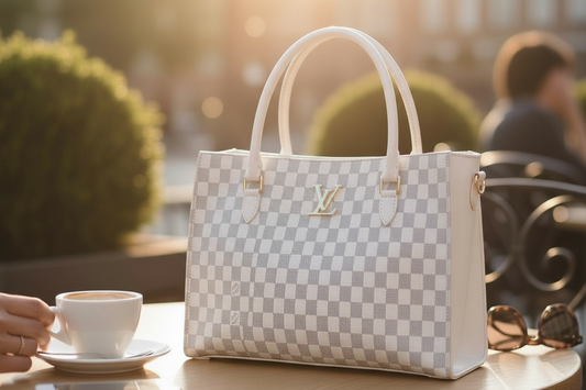 LV WHITE CHECK PREMIUM
