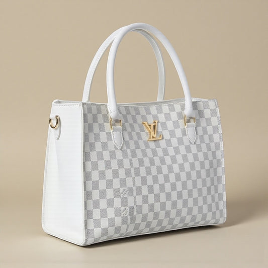 LV WHITE CHECK PREMIUM