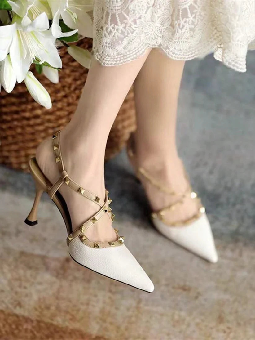 ELANZA PEARL GLAMSTRAP HEELS