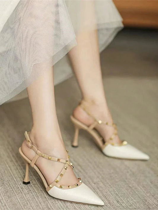 ELANZA PEARL GLAMSTRAP HEELS