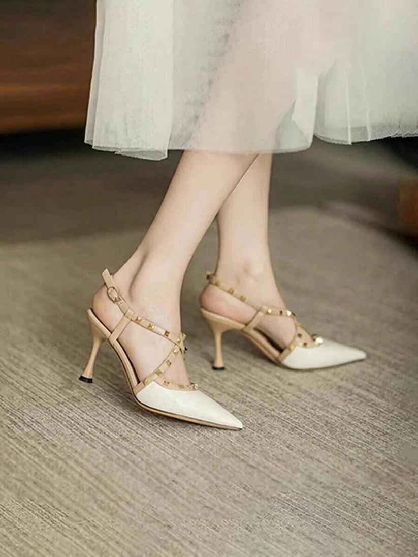 ELANZA PEARL GLAMSTRAP HEELS